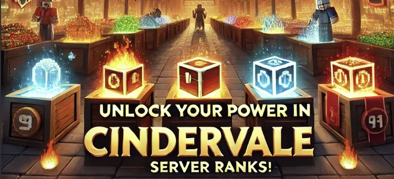 Cindervale Update: Introducing New Ranks & Rewards!